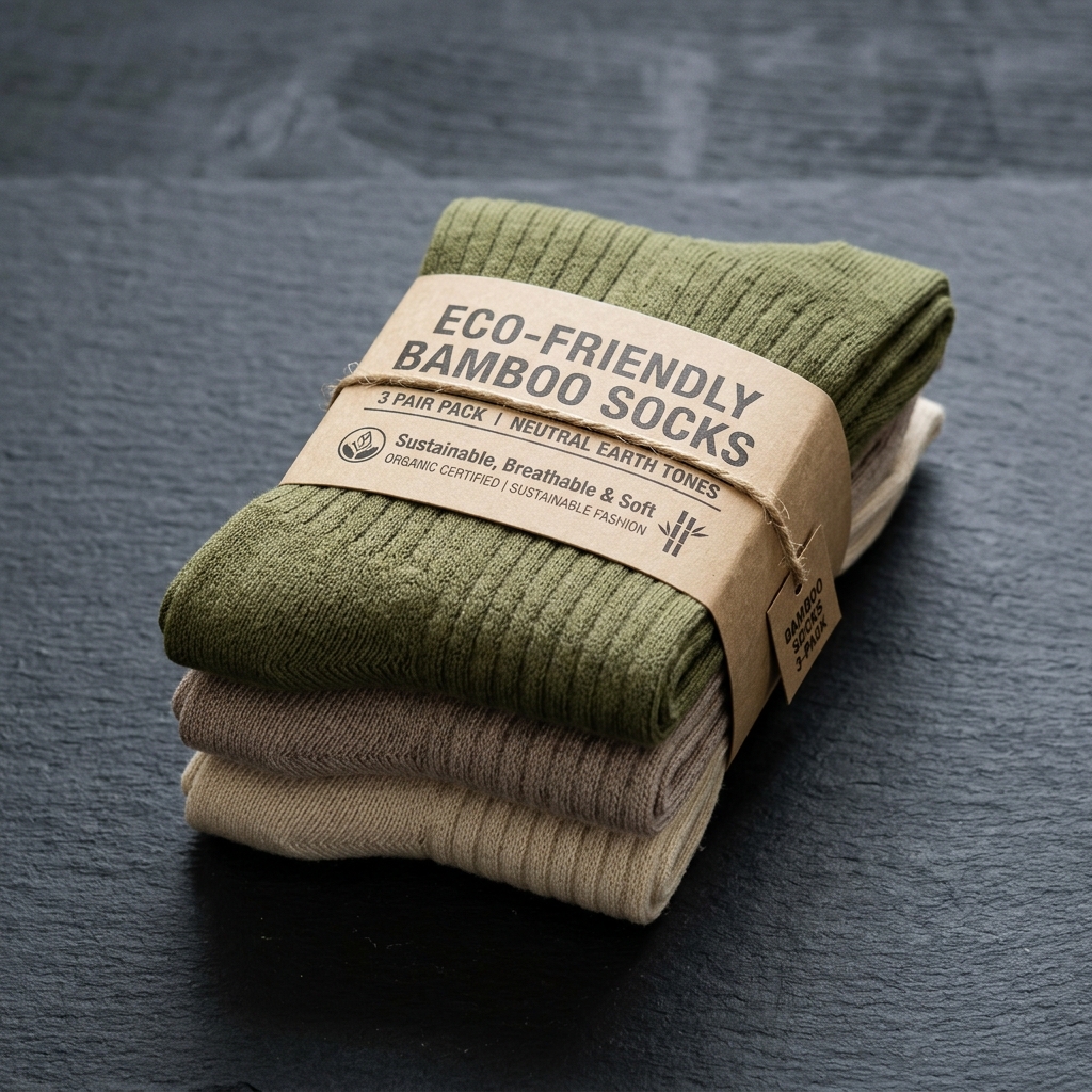 Bamboo Fibre Socks (3 Pack)
