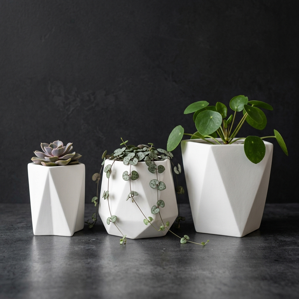 Ceramic Planter Set (3 Pack)