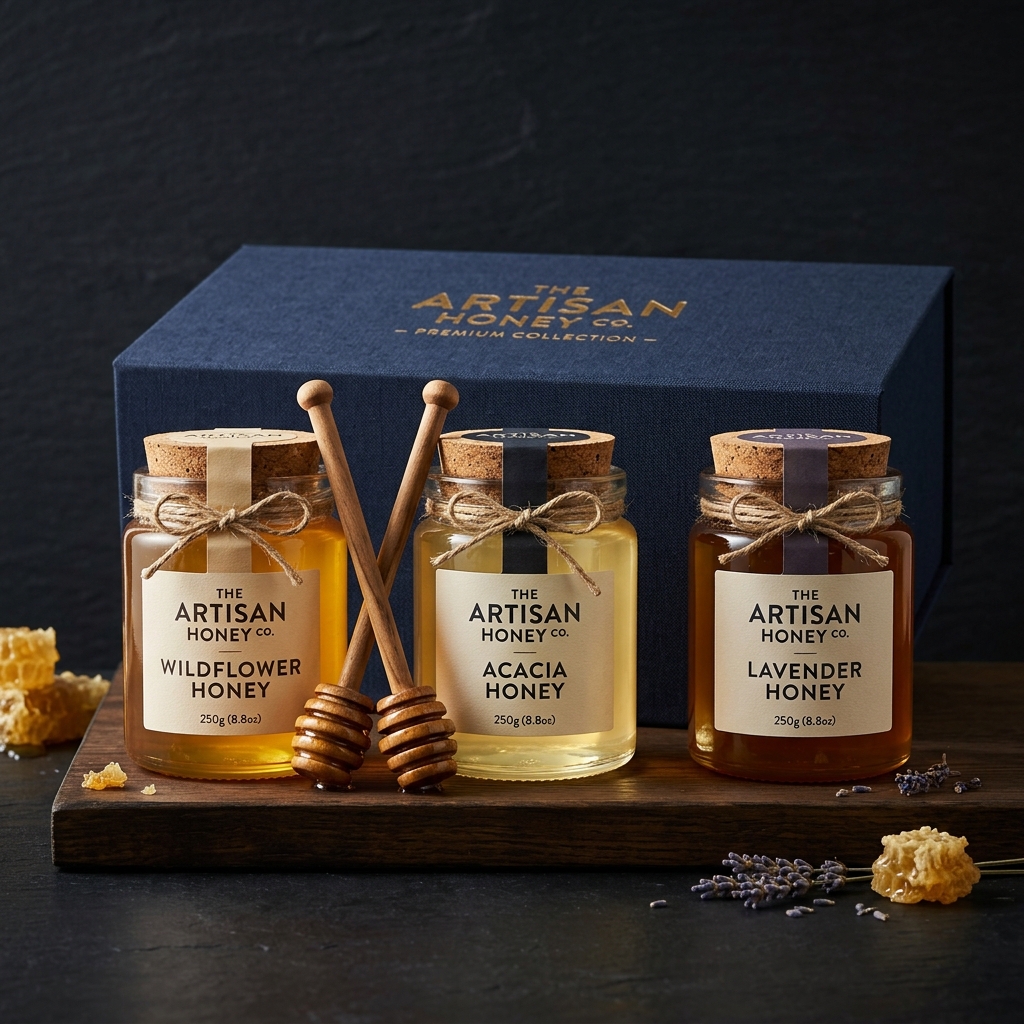 Organic Honey Gift Set