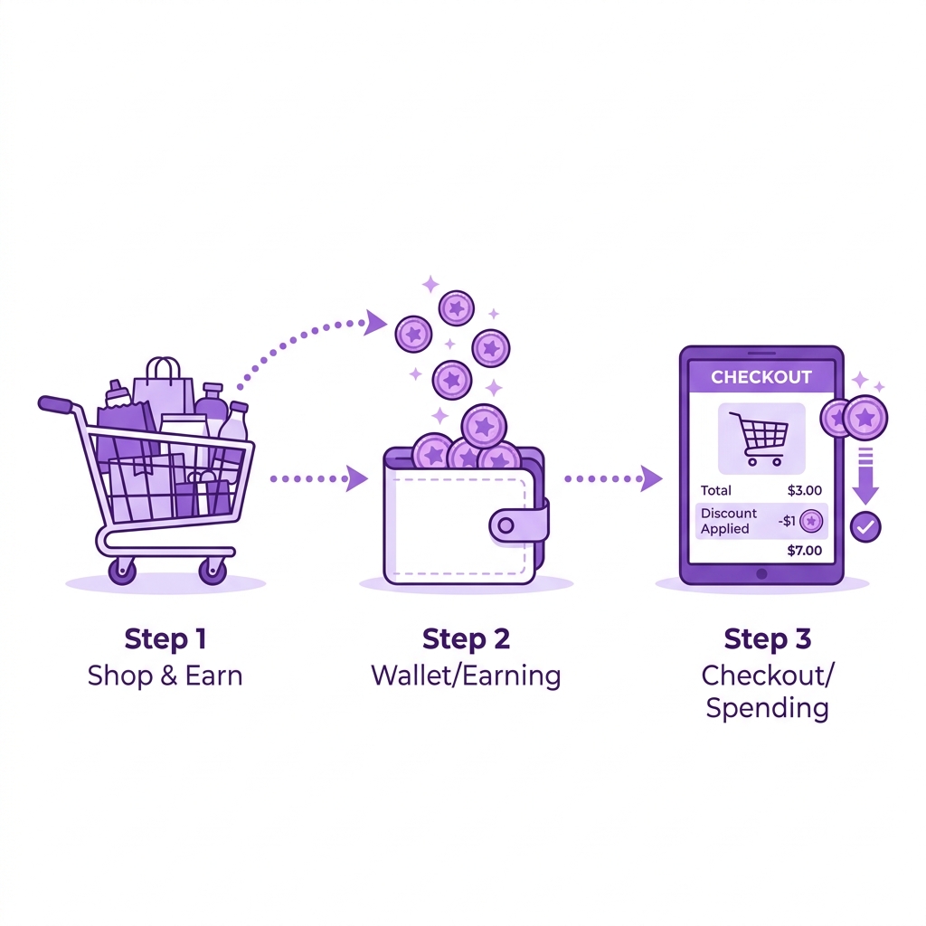How vBuy rewards work - shop, earn, save